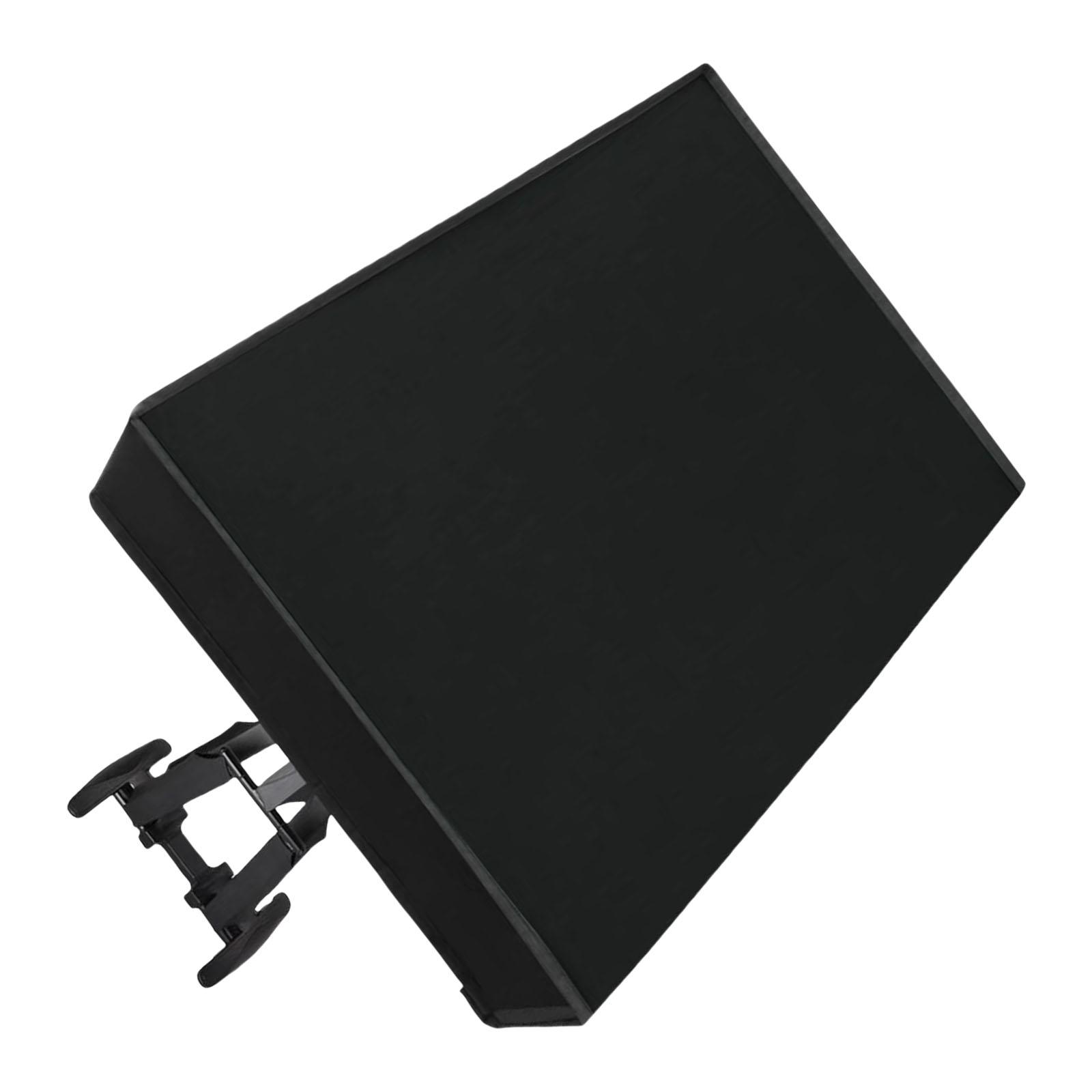 

Сверхпрочная ткань Оксфорд 600D Чехол для телевизора Защитные чехлы для телевизора Ткань для уличного использования Солнцезащитный и водонепроницаемый дизайн 30 чёрный