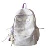 Schoolbag Fashion Colorful Tie-Dye Backpack Large Capacity Versatile Youth Campus Backpack Junior High School Student School Bag Wholesale