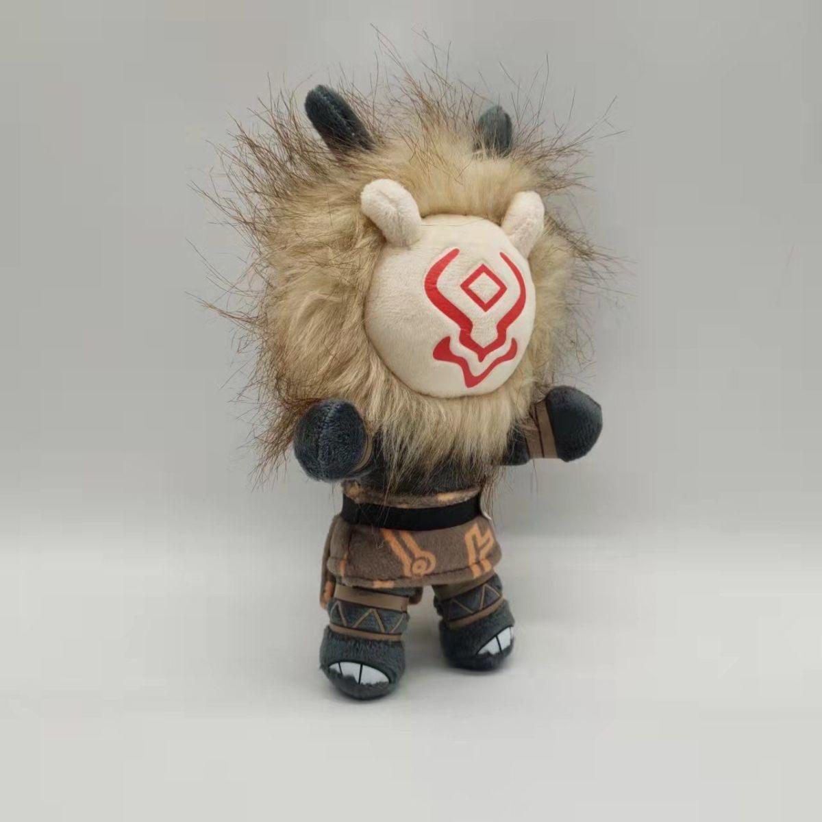 

20 см игра Genshin Impact Plushie Hilichurl плюшевая кукла брелок чучело Tcho Tcho косплей реквизит мультяшная кукла брелок Kawaii подарок 20CM