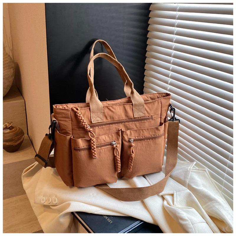 Сумка-тоут большой вместимости, Модная сумка-тоут, Сумка на одно плечо коричневый