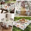Summer Tropical Plant Palm Trees Rectangle Tablecloth for Table Decor Reusable Kitchen Dining Tablecloth Wedding Decoraitons