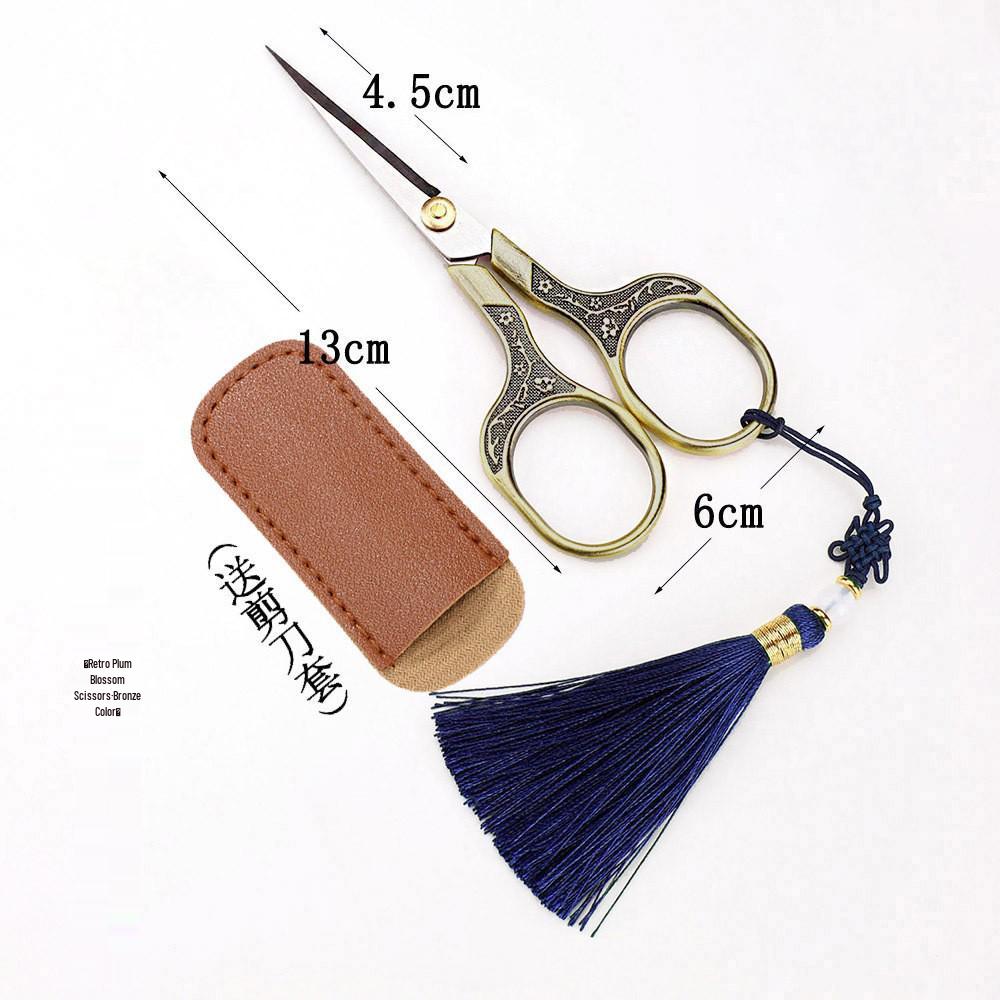 Retro Teeschere aus Edelstahl für Teezeremonien