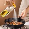 2 In1 Oil Sprayer Glass Bottle For Cooking Anti-Leakage Olive Oil Storage Bottle For Bbq Air Fryer Salad Steak Kitchen Supplies