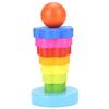 Flower Tower Children Wooden Toys Montessori Puzzle Early Education Toy Color Vivid Color Recognition Kids Birthday Gift TMZ
