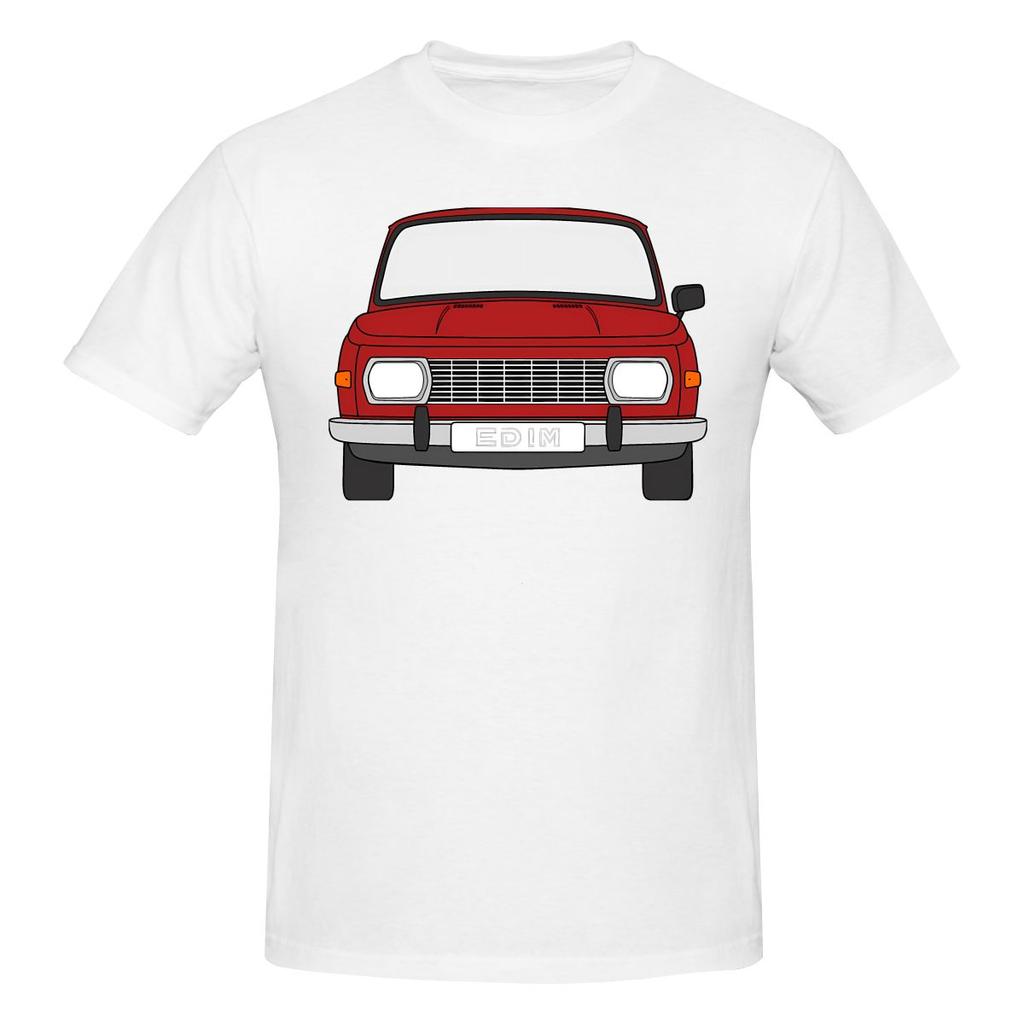 Funny Wartburg 353 Dark Red Color Active Unisexs Printed Tshirt Unisex T Shirttop