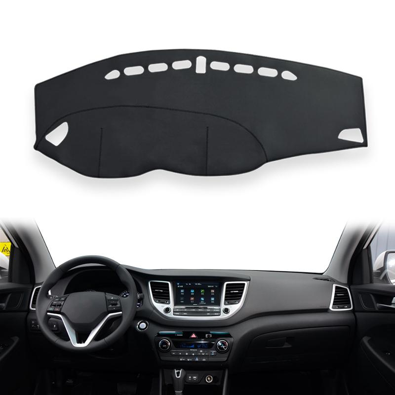 Car Dashboard Cover For Hyundai Tucson   2018 2017 2016 2015 Auto Mats Sun Shade trume Panel Accessories Waterproof
