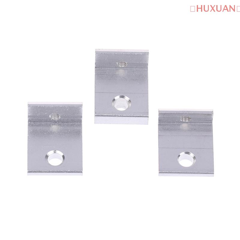 1Set High Quality 2020 3030 4040 DIY Hardware Accessories  Aluminum Profile Fixing Parts Side Panel Bracket Accessories