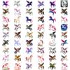 54pz Tatuaggi Temporanei Unicorno Adesivi Carini Cartone Animato Impermeabili Usa e Getta Adesivi per il Corpo Bambini Ragazzi Ragazze Body Art Tatuaggi per le Braccia
