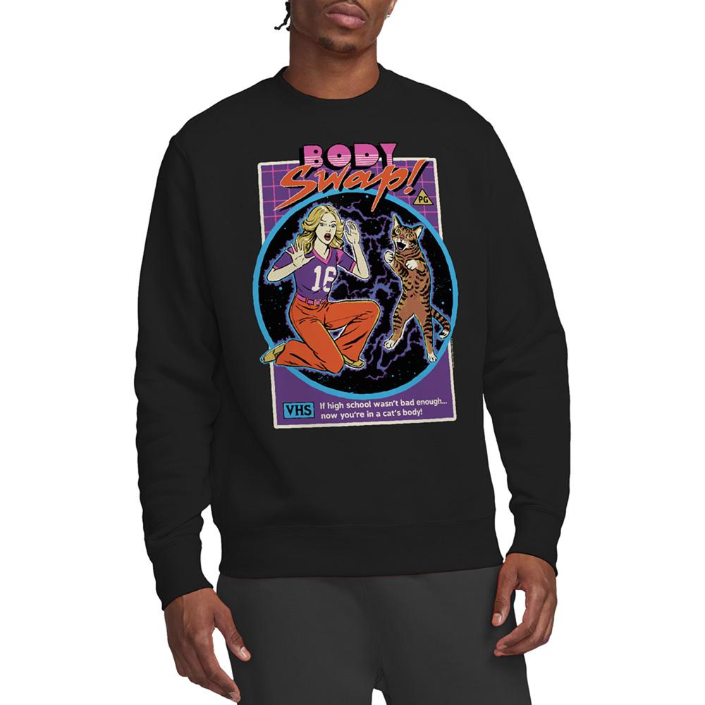 Steven Rhodes Unisex Adult Body Swap Sweatshirt