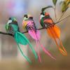 1Pcs Random Simulation Swallow Tail Bird Clip Handmade Bird Plant-decorated Artificial Bird Handicrafts For Ornament