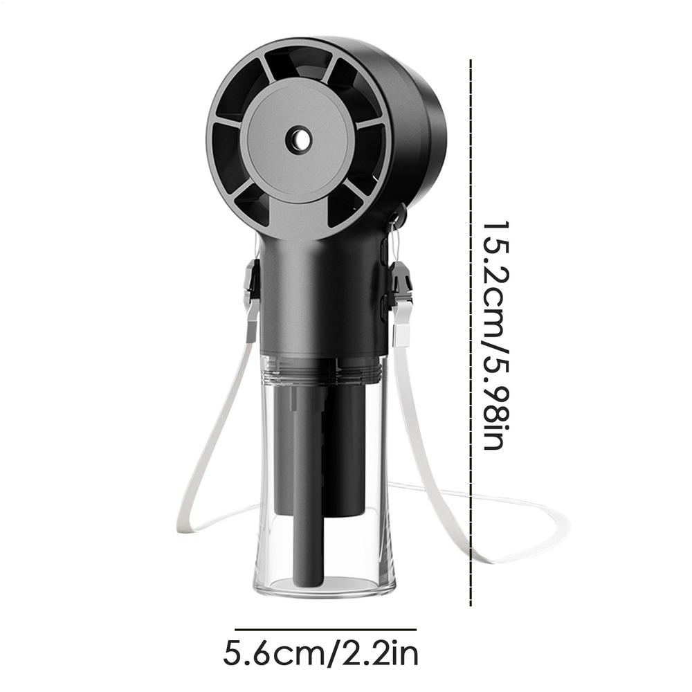 Handheld Personal Mister Rechargeable Mist Fan Reusable Air Cooler Portable Hot Weather Accessories For Daily Use Outdoor