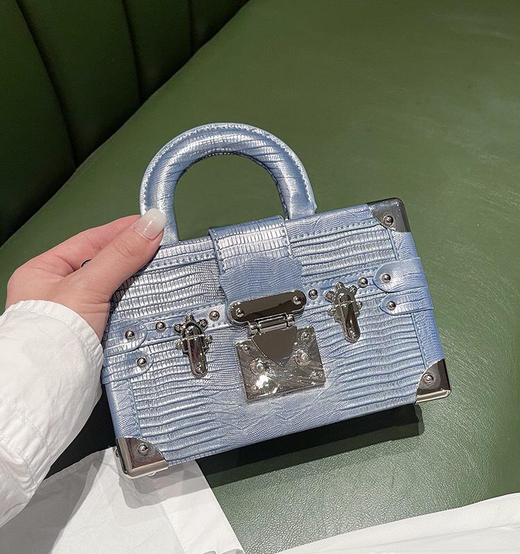 Geantă de mână de lux 2025 din piele naturală cu piele de șarpe - Stiluri cutie, de umăr și crossbody pentru femei