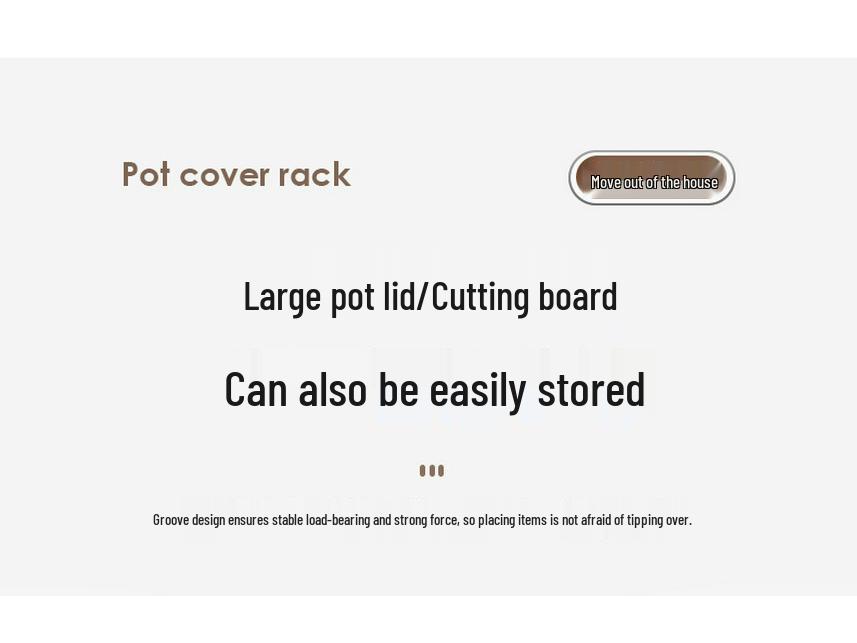Wall-Mounted Multi-Functional Storage Rack: Cutting Board, Lid, Knife, Spoon, Chopstick Holder - No-Drill Installation.