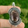 Daughters Day Deal 925 Silver Natural Coconut Jasper Boho Ethnic Pendant Jewelry