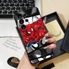 S-Spiders Cool Man Phone Case For Samsung S26 S25 S24 FE S23 S22 S21 Plus S20 Ultra Note20Ultra Black Soft Shell