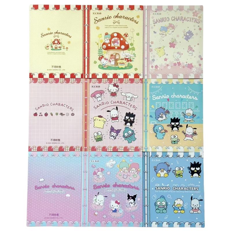 Hot Genuine Sanrio Rare Collection Hobby Card Book Cute Character Kuromi Melody Kitty Cinnamoroll Pompompurin Children Gift