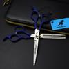 6.0 Inch Nimpson, Blue Handle, Hair Scissors, Flat Scissors, Tooth Scissors, Thin Scissors, Bangs Scissors