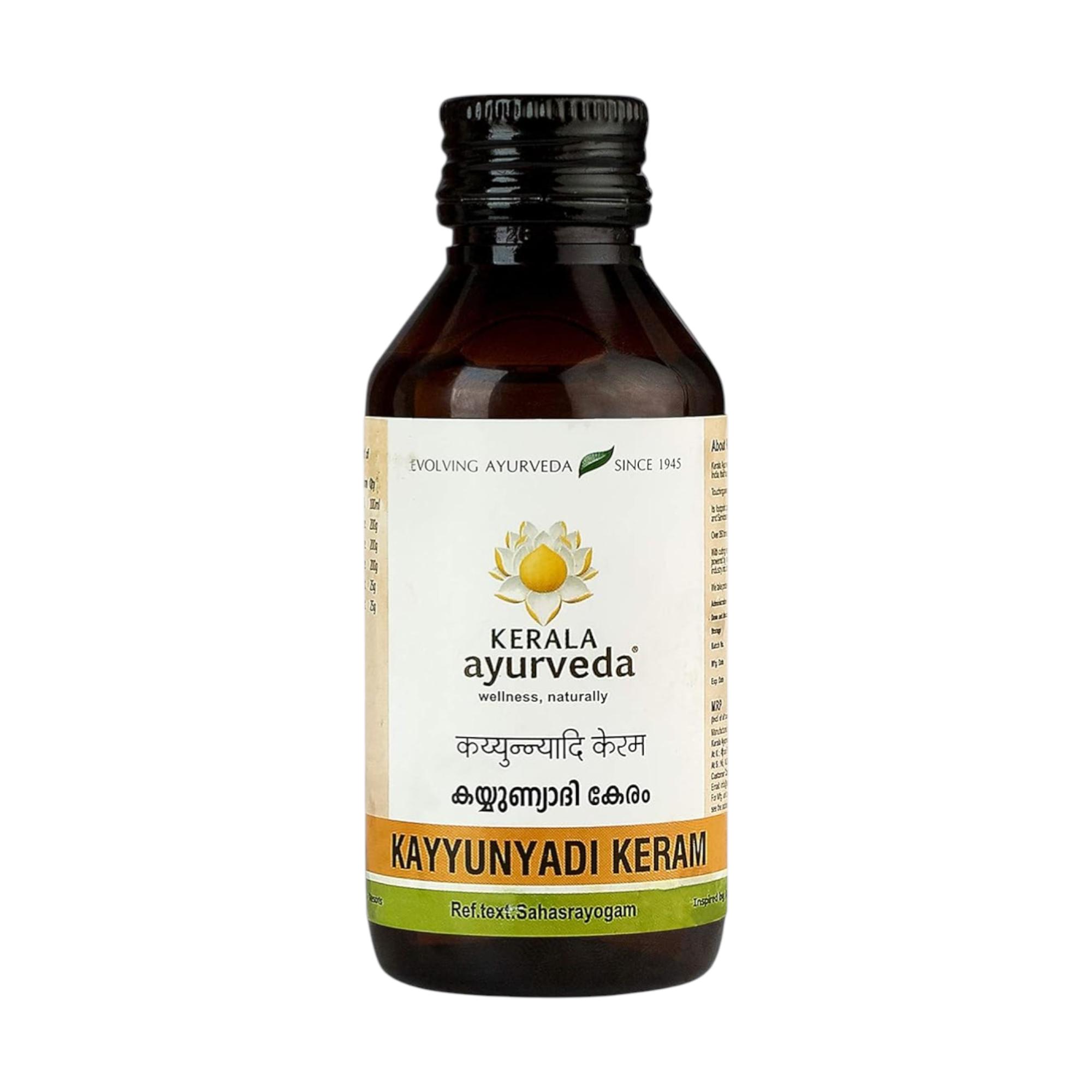 Kerala Ayurveda Kayyunyadi Keram 100 Ml Ayurvedic Hair Oil for Scalp Care & Healthy Hair Growth