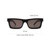 Saint Laurent Logo Acetate Square Sunglasses Women sunglasses Black SL461BETTY00154