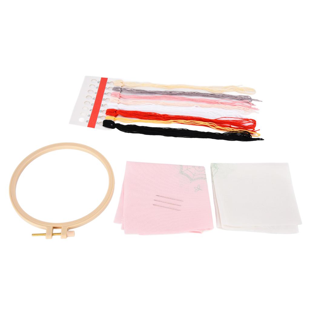 Printed Embroidery Cute Pretty Lovely Easy Use Widely Used Embroidery Kits for Home Decoration