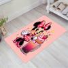 1pc Minnie Pattern Area Rug Soft Flannel Floor Mat for Living Room,Office,Bedroom and Carpet,Sofa Coffee Table Floor Mat