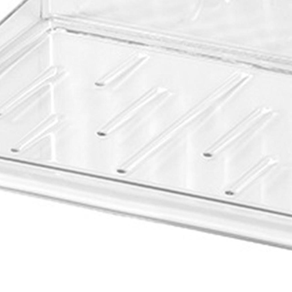 Small Floating Shelf Plastic Wall Mount Shelf for Security Cameras Speakers Routers Baby Monitors