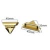 1 Pièce Sac Fermoir Pression Bouton Interrupteur Loquet Langue Fermeture Triangle Boucle Fermoir Pour Maroquinerie Pièces de Sac Portefeuille Sac à Main Accessoires