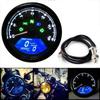 Universal Motorcycle LCD Digital Speedometer 8-18V DC Motorbike Odometer Tachometer Gauge ABS Waterproof Instruments