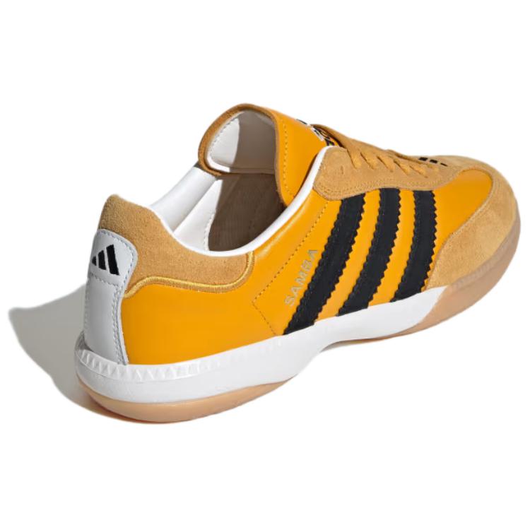 Adidas Samba Millennium Crew Yellow Black Unisex Sneakers Core-Black Gum IE9111