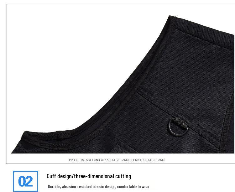 Atmungsaktive Herrenweste mit mehreren Taschen für Angeln und Fotografie - Übergröße, ärmellos, dünner Stil für mittelalte und ältere Männer.