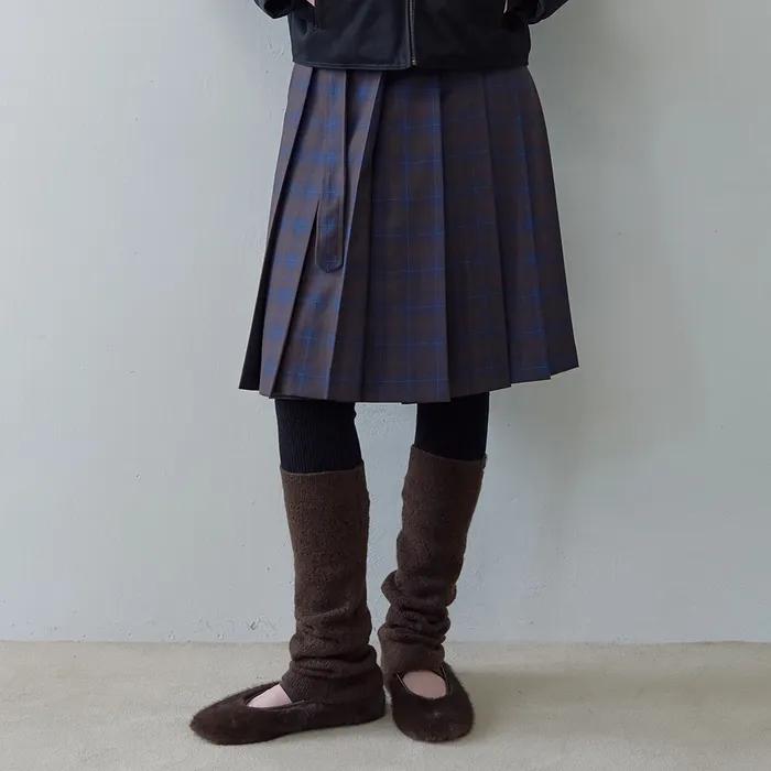 WOOL KNIT LEG WARMER (3COLOR)