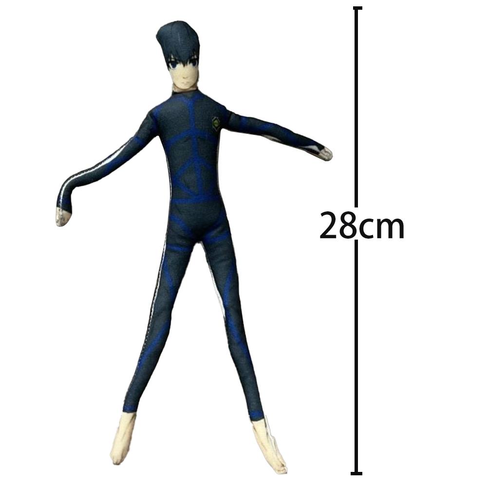 Anime Plush Toy Yoichi Isagi Nagi Seishiro Reo Mikage figure Rin Itoshi Itoshi Sae action figure Removable model abstract toys 28cm
