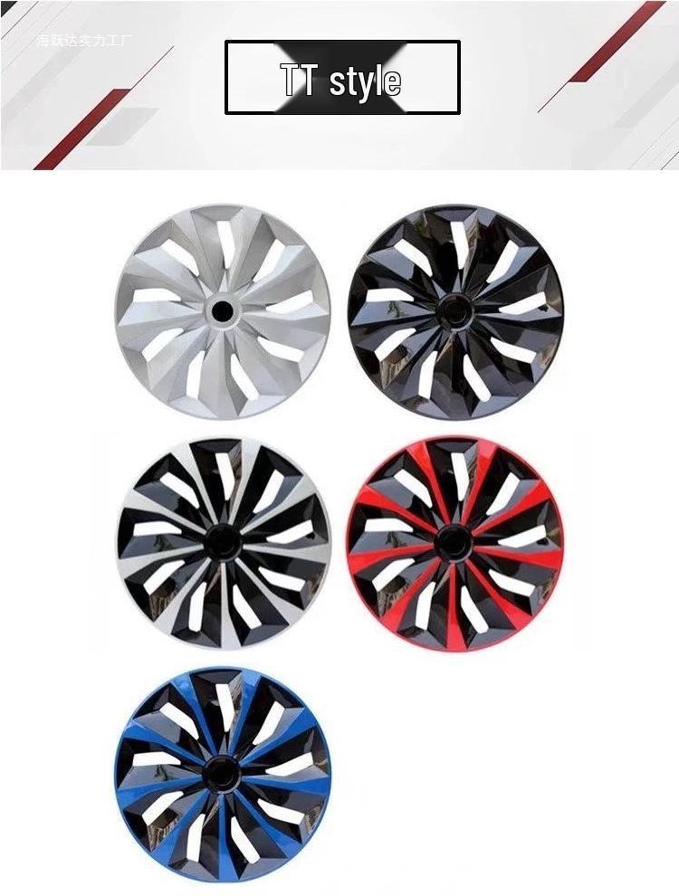Passt für neue und alte Toyota Corolla: 15-Zoll Stahl-, Kunststoff-Rad- und Reifenabdeckungen.