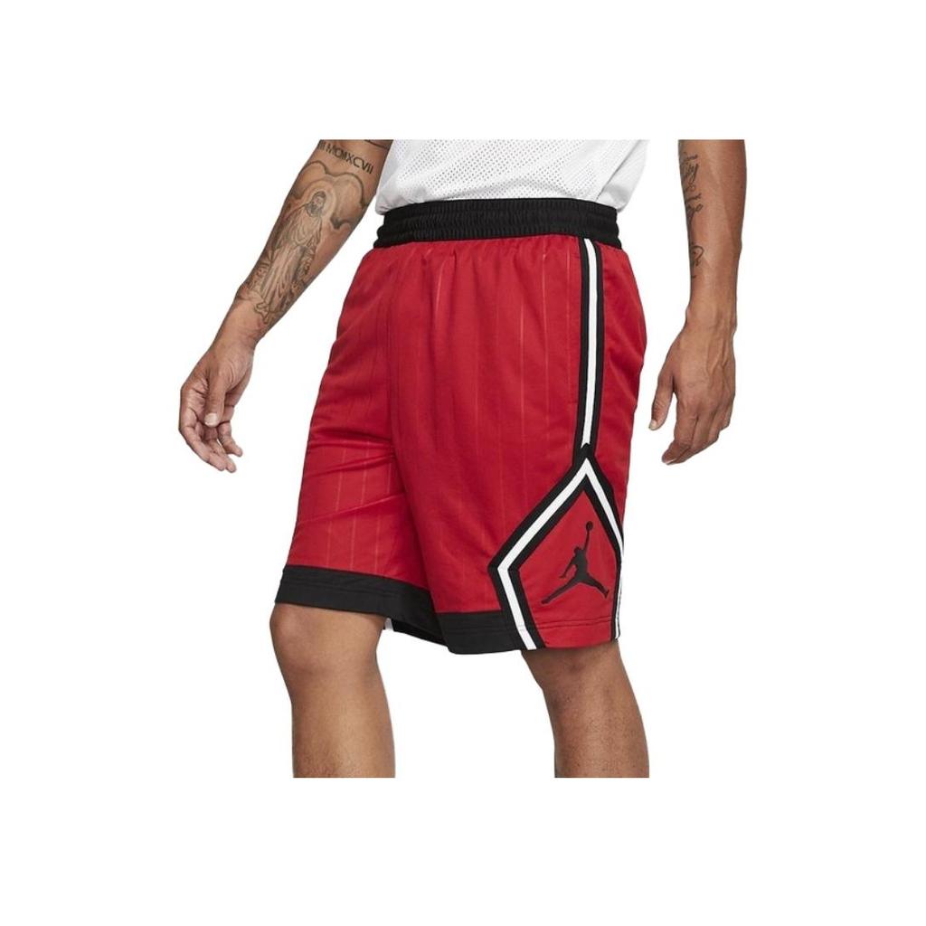 Jordan Jumpman Diamond Basketball Training Shorts Men Bottoms Red CD4909-687