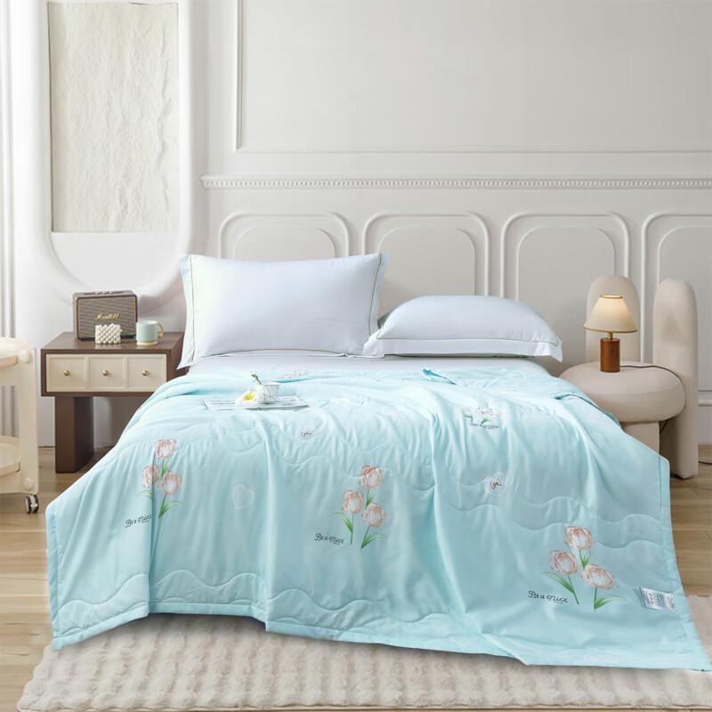 

Purple Charm Floral Summer Quilt