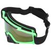 OffRoad Riding Face Guard Glasses Dust and UV Protection Motorcycle Goggles Ski Goggles(Green )