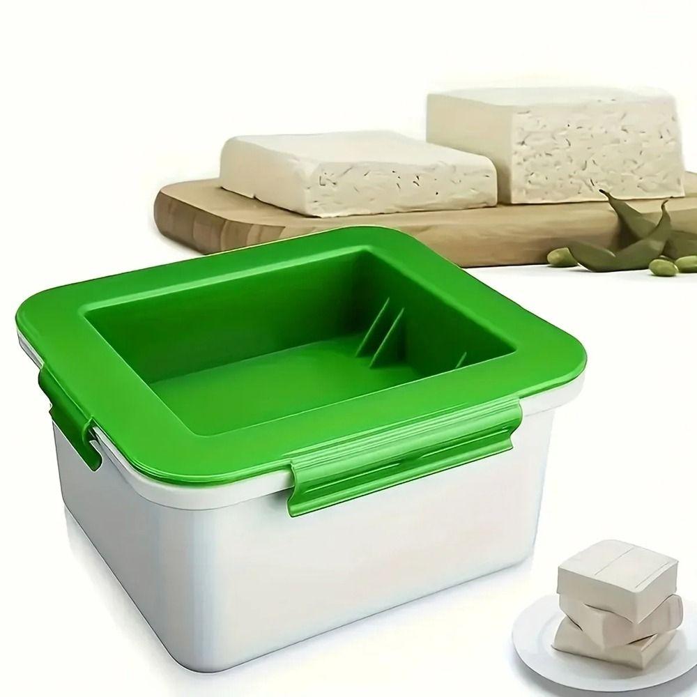 Stampo Tofu Sicuro Stampo per Fare il Tofu a 3 Strati Pressa Tofu Inodore Strumenti di Cottura