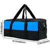 600D Oxford Cloth Construction Site Bag Multi-functional Home Hardware Tool Bag Wide-mouth Bag