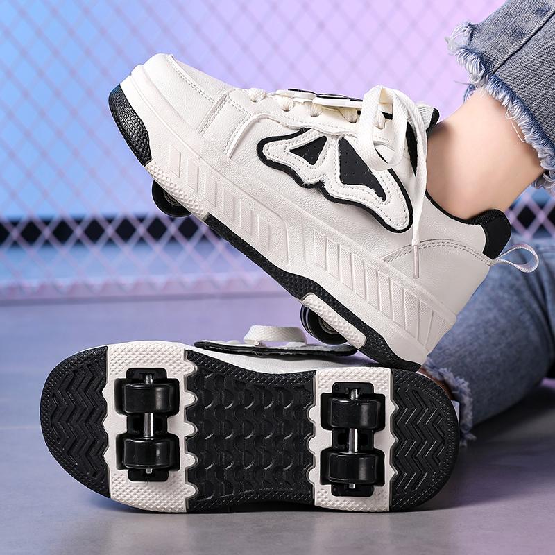 29-40 Children's Four Wheel Sports Boots Roller Skating Removable Student Skating Shoes Sports Shoes