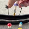 Capace Presta Schrader pentru Valve Bicicletă Ciupercă Decor Drăguț Anvelopă Cap de Conversie Creativ Protector Gaura de Umflare Accesoriu Ciclism