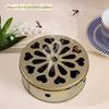 Stainless Steel Fireproof Mosquito Coil Holder with Lid and Safe Rack