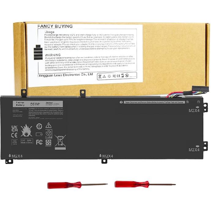 1F22N Laptop Battery for Dell Alienware M15 R1 M17 R1, G5 15 5590 5590-D2783W 5590-D2743B D2842W D2843W D2865B G7 15 7590 7790 D2785B