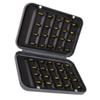 40 Pcs Fly Fishing Lure Kit Lifelike Bright Color Hand Woven Professional Fly Fishing Baits with Waterproof Tackle Box