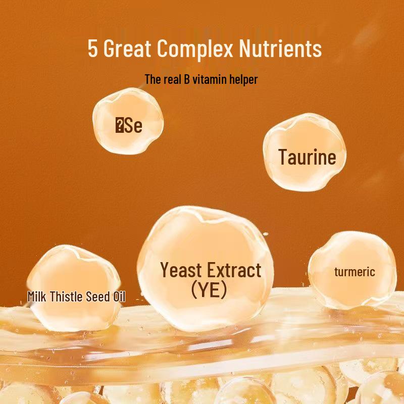 Norte/Land B Complex Multivitamin with Taurine - 72 Tablets for Children and Adults, Certified Genuine Product