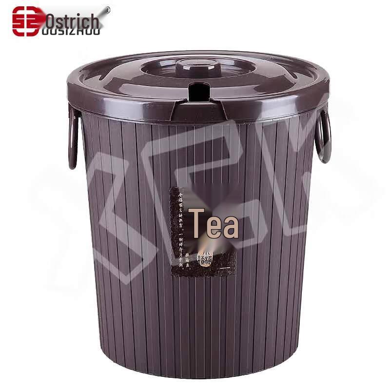 Ousizhuo Large Plastic Tea Waste Bin кофейный