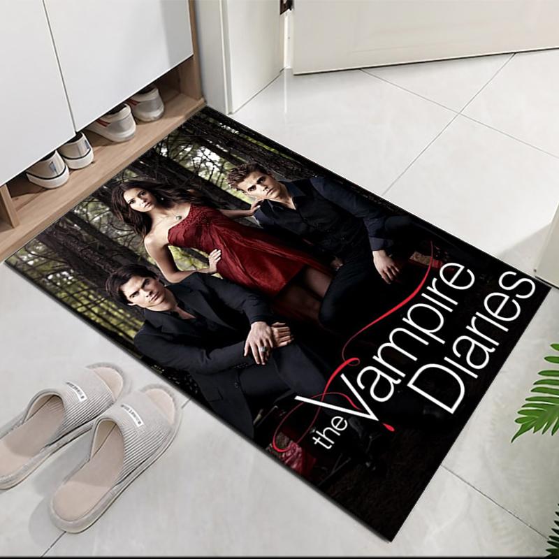 Vampire Diaries Printed Carpet, for Office Chair Living Room Bedroom Kitchen Room Decor Gifts.