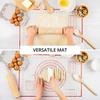 UNTIOR Oversize Silicone Baking Mat Rolling Kneading Pad Pastry Tools Crepes Pizza Dough Non-Stick Kitchen Silicone Mat
