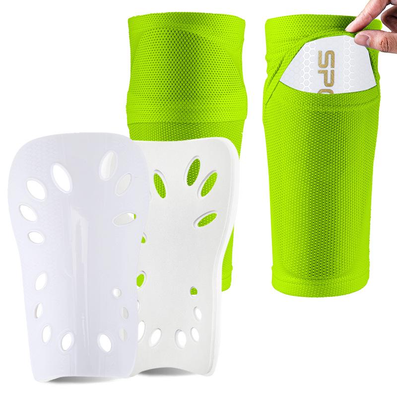 

Hot-Selling High Elasticity Double Layer Football Shin Guards with Sock - Adult & Children s Sports Protective Gear