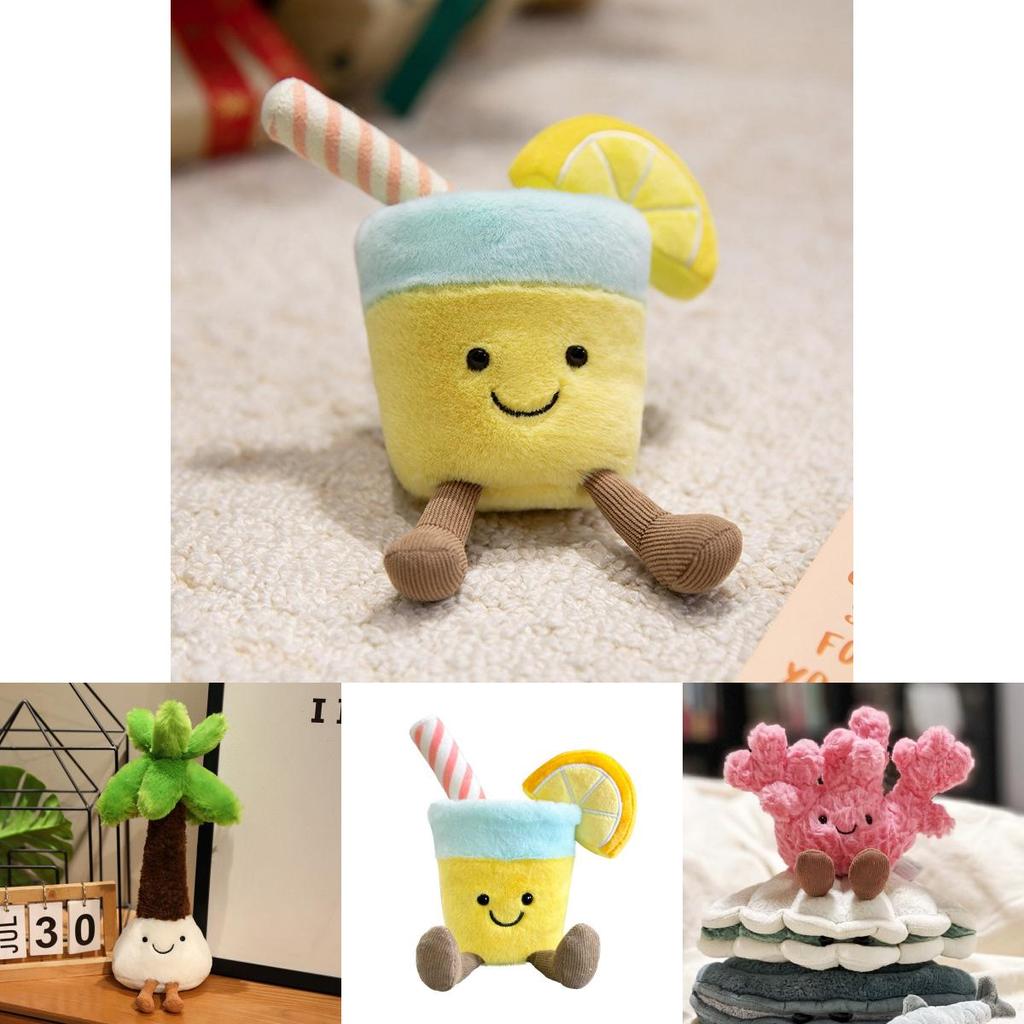 Coconut Juice Plush Toy For Girls Heartwarming Gift For Valentines Day