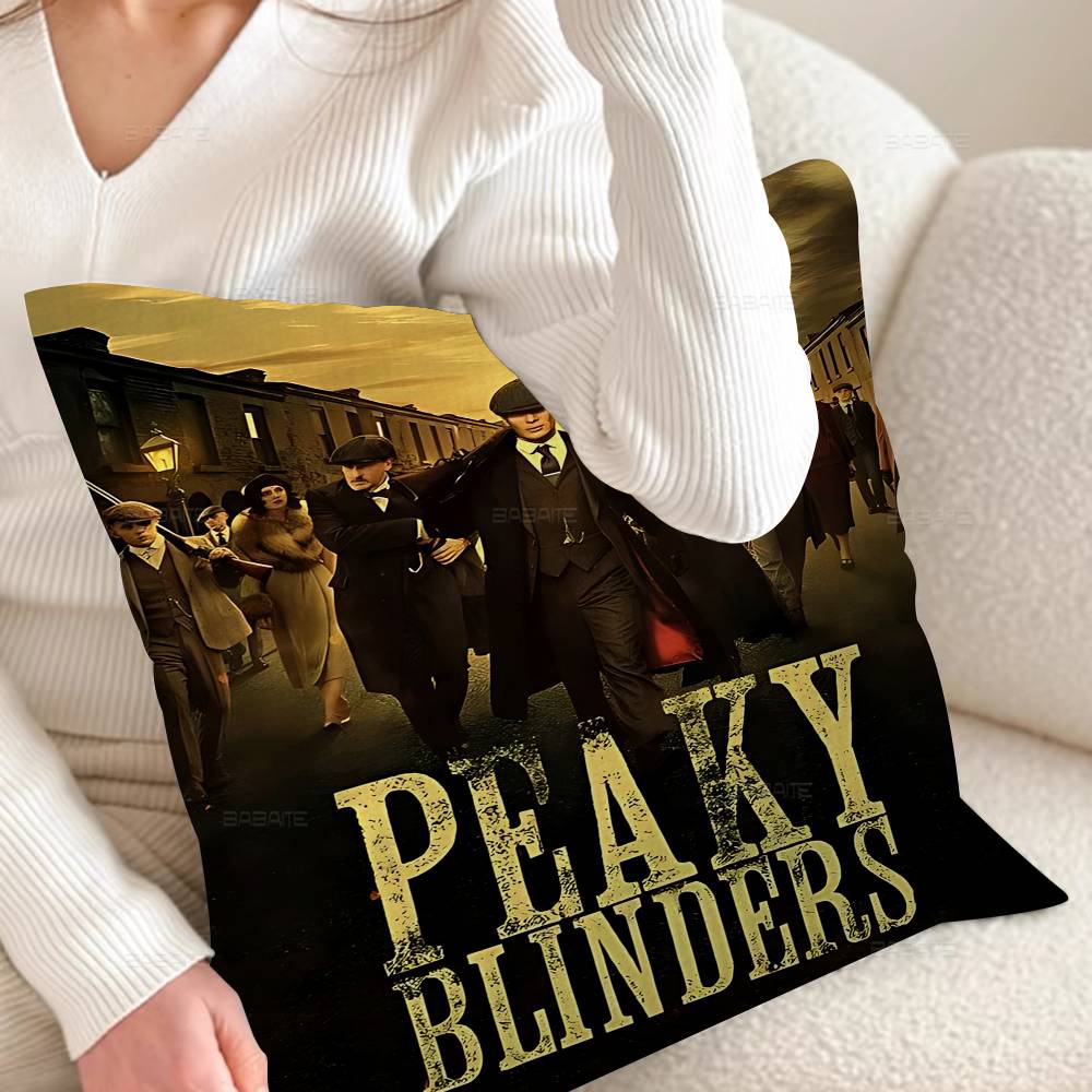 Movie P-Peaky B-Blinders Cushion Cover Pillowcase Upholstery Sofa Throw Pillow Home Decor Pillowcas